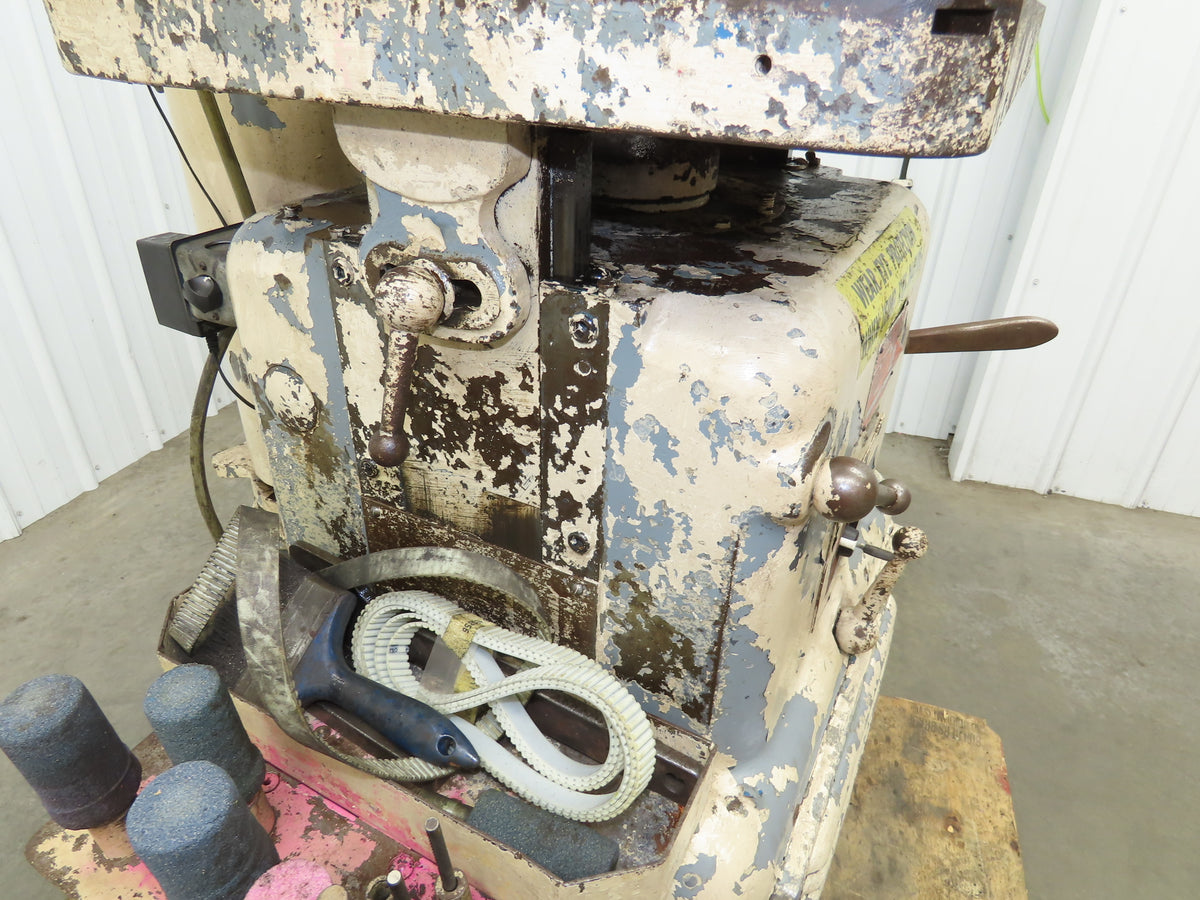 Boyer Schultz No 2 Metal Profile Grinder 2-1/2" Max OD 2 HP 440V 3Ph Manual Copy