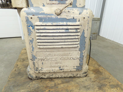 Boyer Schultz No 2 Metal Profile Grinder 2-1/2" Max OD 2 HP 440V 3Ph Manual Copy