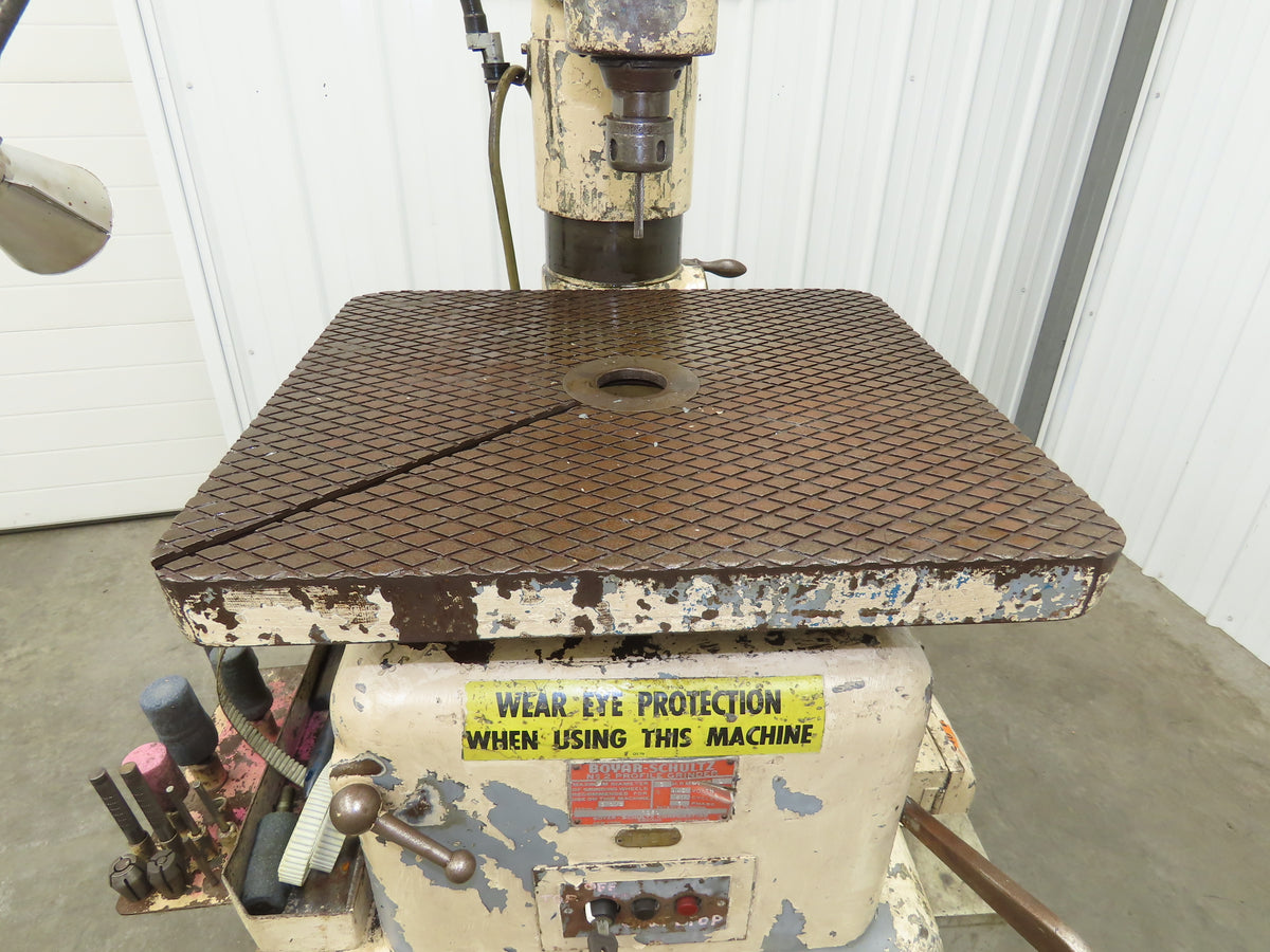 Boyer Schultz No 2 Metal Profile Grinder 2-1/2" Max OD 2 HP 440V 3Ph Manual Copy