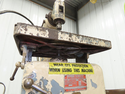 Boyer Schultz No 2 Metal Profile Grinder 2-1/2" Max OD 2 HP 440V 3Ph Manual Copy