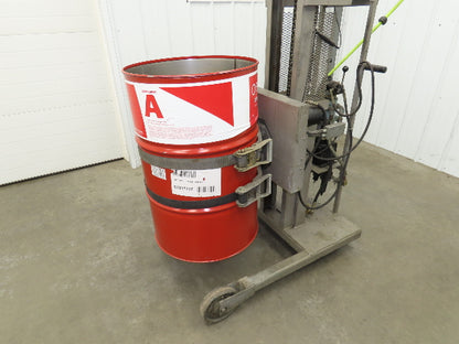 Easy Lift ED Drum Dumper Air Powered 55 Gal Handler Tipper Rotate 800LBS Lift