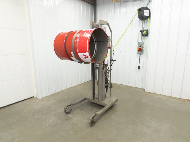 Easy Lift ED Drum Dumper Air Powered 55 Gal Handler Tipper Rotate 800LBS Lift