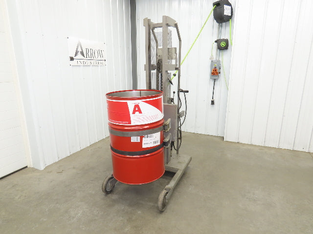 Easy Lift ED Drum Dumper Air Powered 55 Gal Handler Tipper Rotate 800LBS Lift