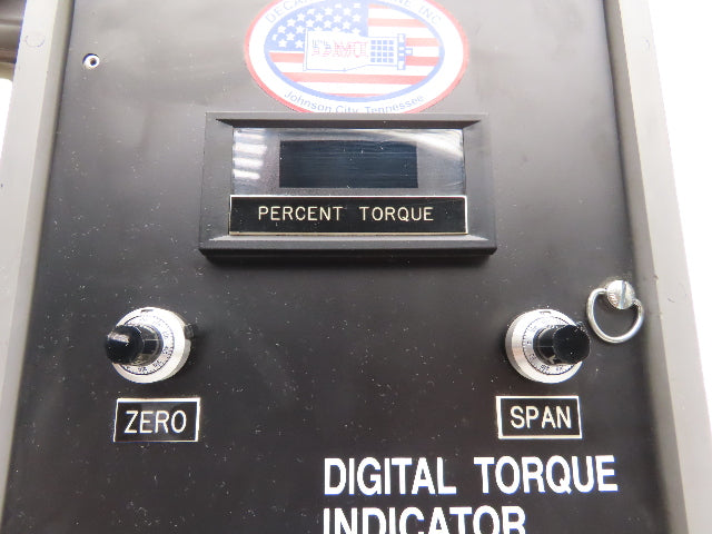Decanter Machine BA B001 Digital Torque Indicator w Display Rev I PVC Enclosure