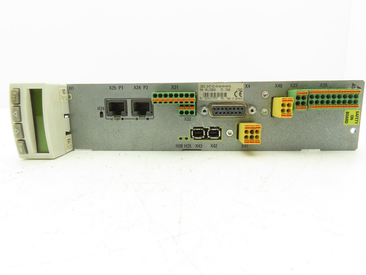 Rexroth R911338543 CSB02.1B-ET-EC-NN-S4-NN-NN-FW IndraDrive Control Section