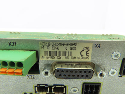 Rexroth R911338543 CSB02.1B-ET-EC-NN-S4-NN-NN-FW IndraDrive Control Section
