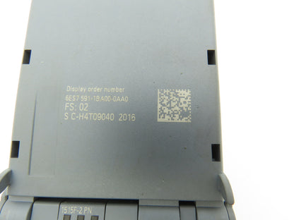 Siemens 6ES7 515-2FM01-0AB0 CPU 1515F-2 PN SIMATIC S7-1500 Fail-Safe PLC