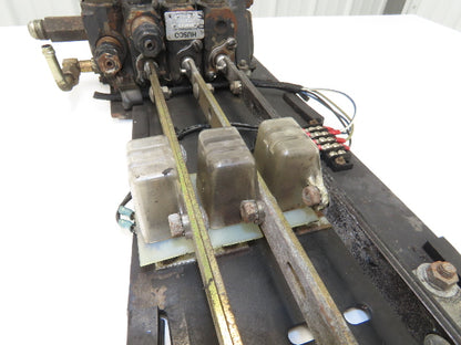 Yale Hydraulic 3-Spool 3 Lever Forklift Mast Control Valve Assembly Off ERC120