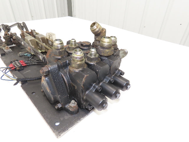 Yale Hydraulic 3-Spool 3 Lever Forklift Mast Control Valve Assembly Off ERC120