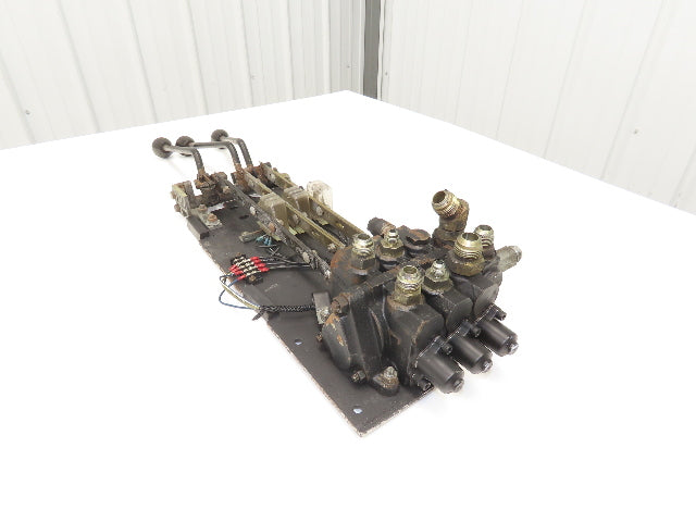Yale Hydraulic 3-Spool 3 Lever Forklift Mast Control Valve Assembly Off ERC120