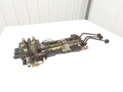 Yale Hydraulic 3-Spool 3 Lever Forklift Mast Control Valve Assembly Off ERC120