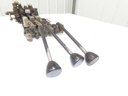 Yale Hydraulic 3-Spool 3 Lever Forklift Mast Control Valve Assembly Off ERC120