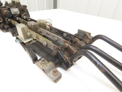 Yale Hydraulic 3-Spool 3 Lever Forklift Mast Control Valve Assembly Off ERC120