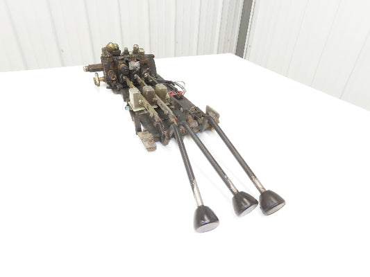 Yale Hydraulic 3-Spool 3 Lever Forklift Mast Control Valve Assembly Off ERC120