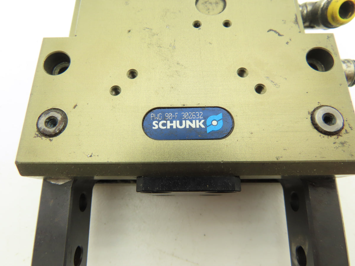 Schunk PWG 90-F 302632 Pneumatic Angular Gripper Mechanical Two Finger For Robot