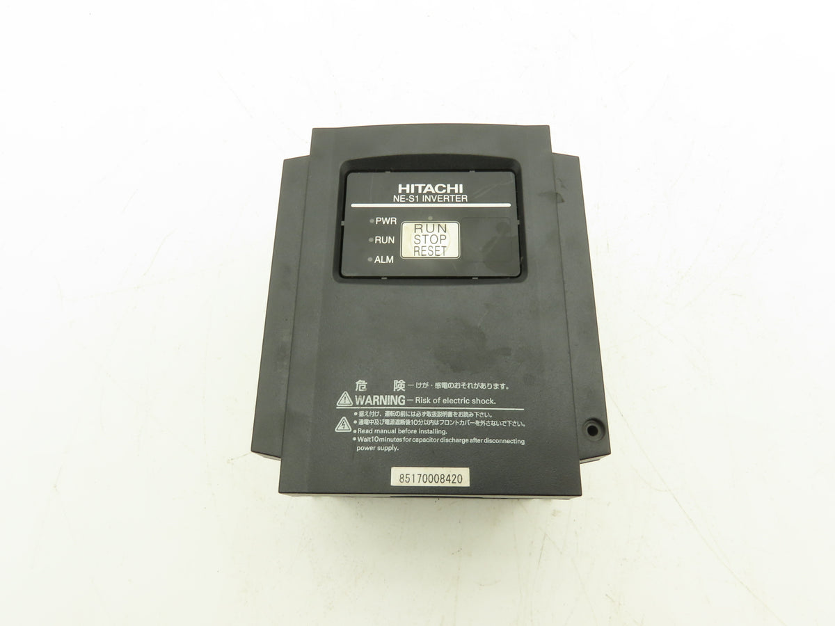 Hitachi NES1-007HB NE-S1 Series 0.75kW AC Inverter Drive 380-480V 3Ph 2.5A