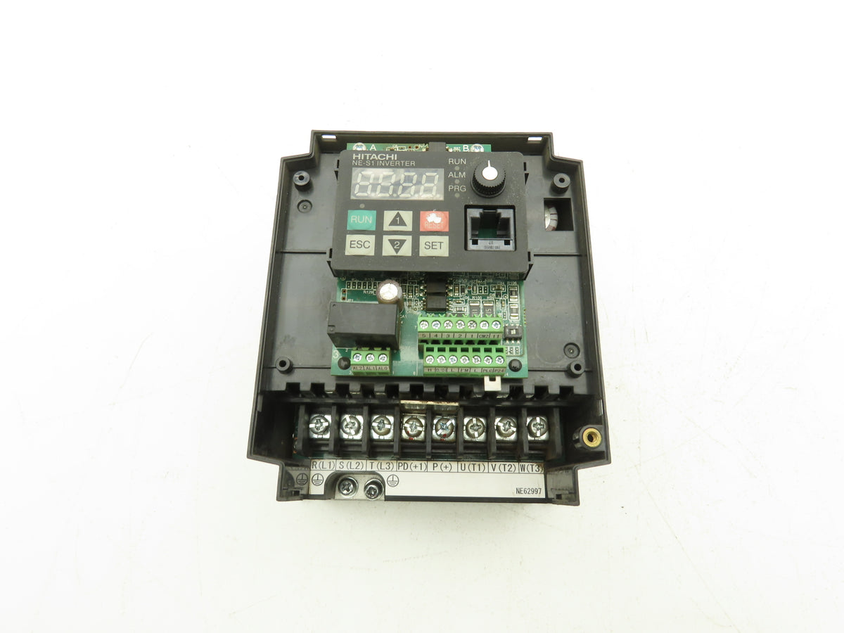 Hitachi NES1-007HB NE-S1 Series 0.75kW AC Inverter Drive 380-480V 3Ph w/Keypad