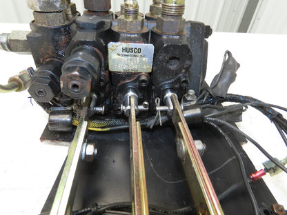 Yale Hydraulic 3-Spool 3 Lever Forklift Mast Control Valve Assembly Off ERC080
