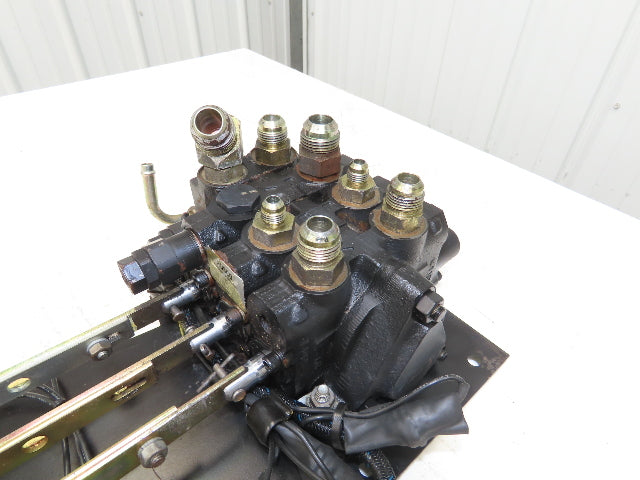 Yale Hydraulic 3-Spool 3 Lever Forklift Mast Control Valve Assembly Off ERC080