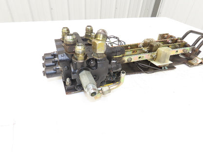 Yale Hydraulic 3-Spool 3 Lever Forklift Mast Control Valve Assembly Off ERC080
