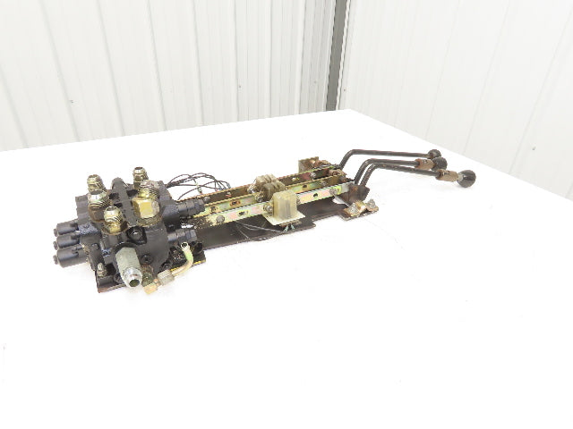 Yale Hydraulic 3-Spool 3 Lever Forklift Mast Control Valve Assembly Off ERC080