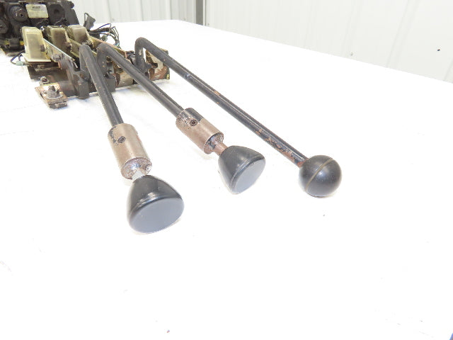 Yale Hydraulic 3-Spool 3 Lever Forklift Mast Control Valve Assembly Off ERC080