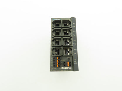 Siemens 6GK5208-0BA10-2AA3 SCALANCE X208 Managed IE Switch 8x 10/100 Mbps RJ45