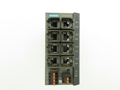 Siemens 6GK5208-0BA10-2AA3 SCALANCE X208 Managed IE Switch 8x 10/100 Mbps RJ45