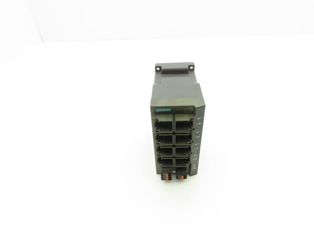 Siemens 6GK5208-0BA10-2AA3 SCALANCE X208 Managed IE Switch 8x 10/100 Mbps RJ45