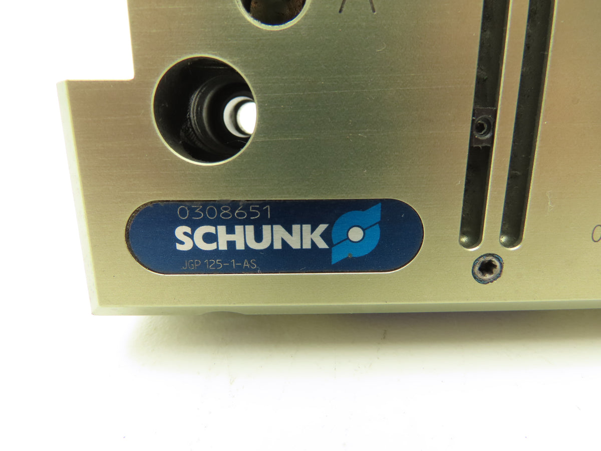 Schunk JGP125-1-AS 0308651 Pneumatic Universal Gripper Mechanical  For Robot