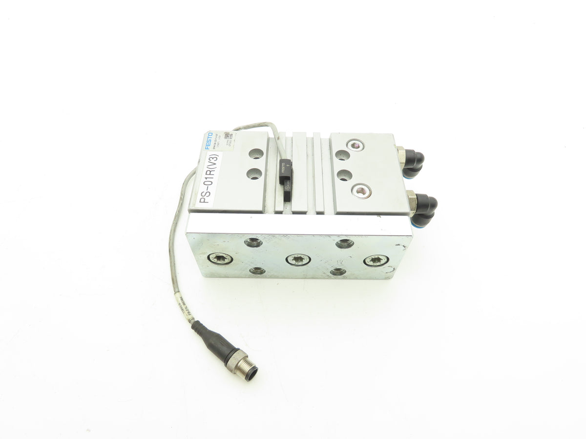 Festo DFM-50-25-P-A-GF Pneumatic Air Cylinder Guided Drive 50mm Bore 25mm Stroke