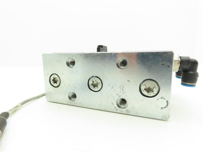Festo DFM-50-25-P-A-GF Pneumatic Air Cylinder Guided Drive 50mm Bore 25mm Stroke