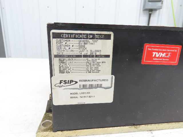Yale EV100T1HX1 Forklift Speed Control Assembly EV-100 SCR Off ERC080HDN36SF084