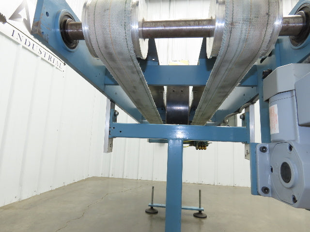 12"x 72" Belt Conveyor Pneumatic Box Pusher Filling Station Dual Belt 230V 3PH