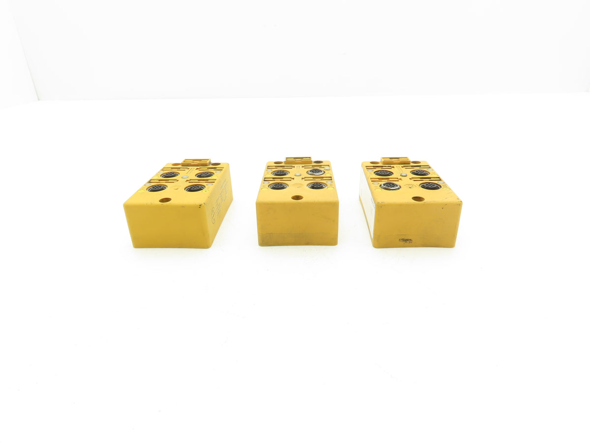 Turck U7028 Actuator & Sensor Junction Box 4 Port Multi Lot of 3
