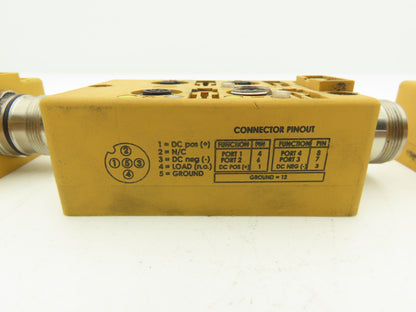 Turck U7028 Actuator & Sensor Junction Box 4 Port Multi Lot of 3