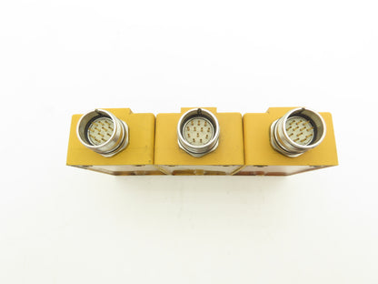 Turck U7028 Actuator & Sensor Junction Box 4 Port Multi Lot of 3