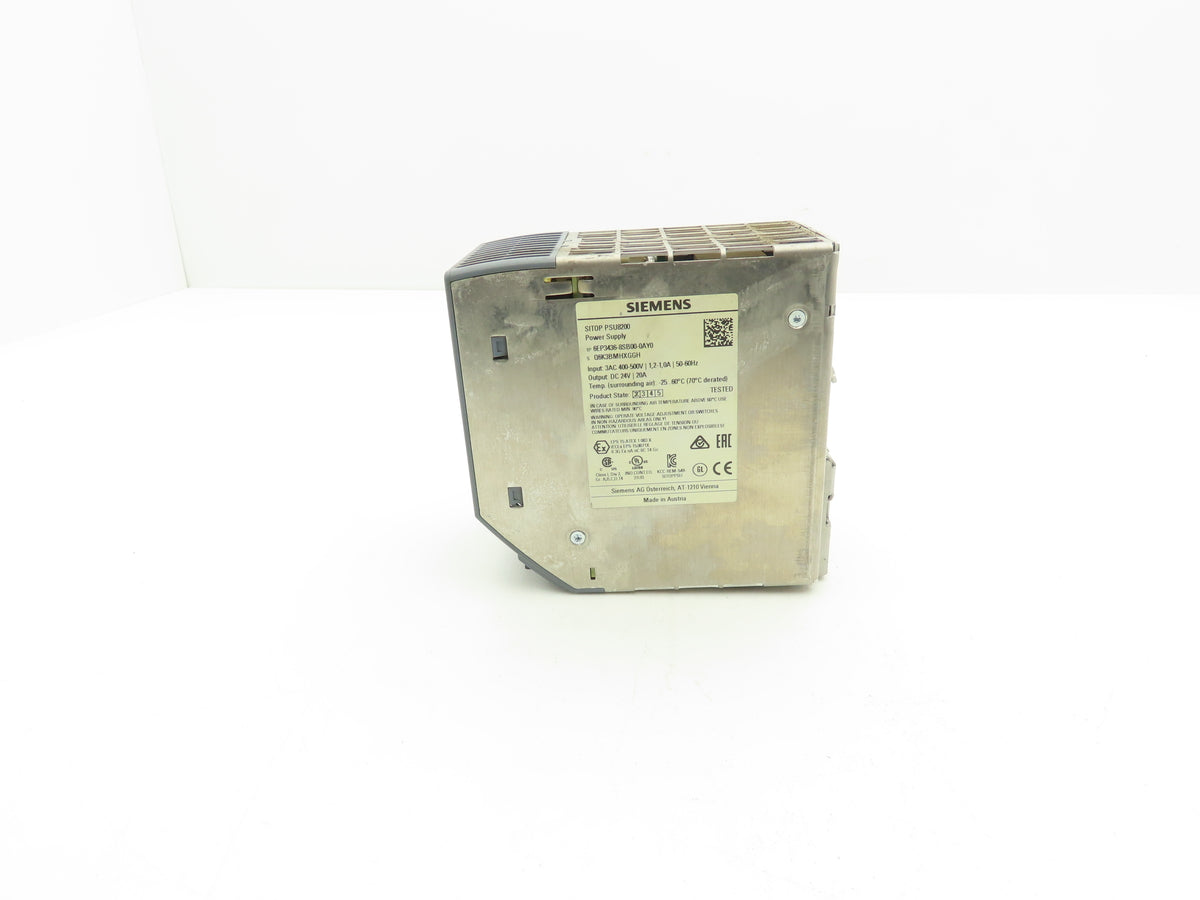 Siemens SITOP PSU8200 Power Supply DC 24V 20A 3PH 6EP3436-8SB00-0AY0