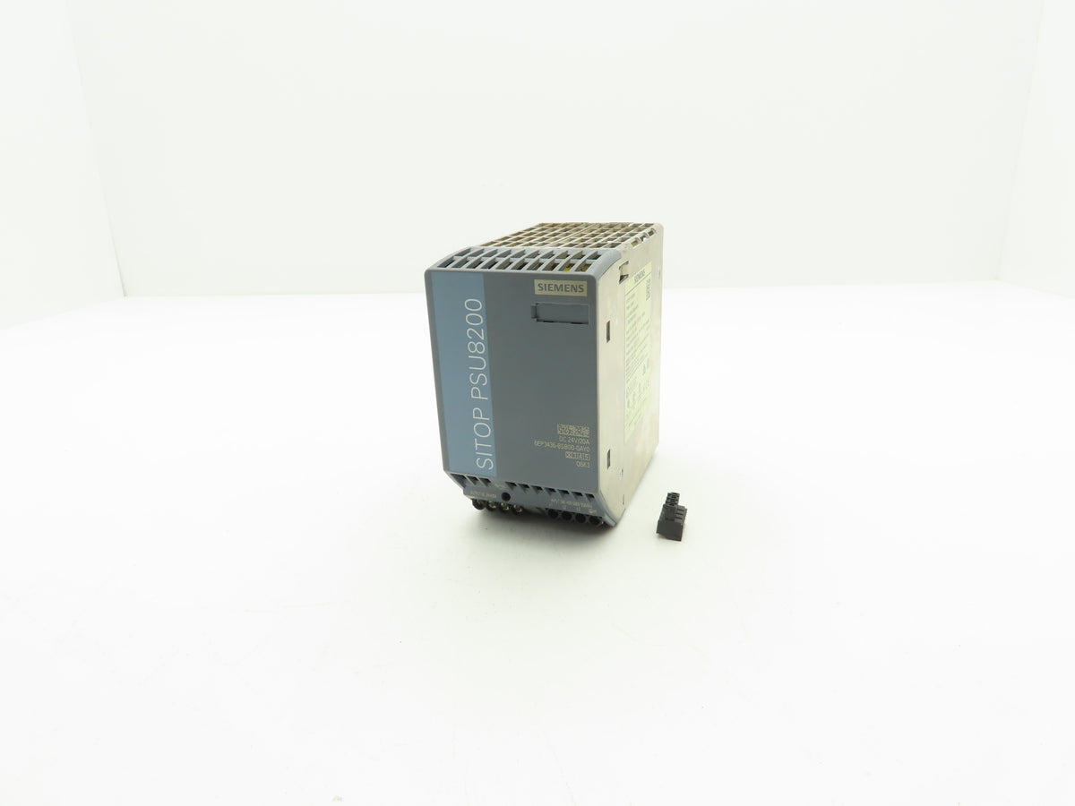 Siemens SITOP PSU8200 Power Supply DC 24V 20A 3PH 6EP3436-8SB00-0AY0