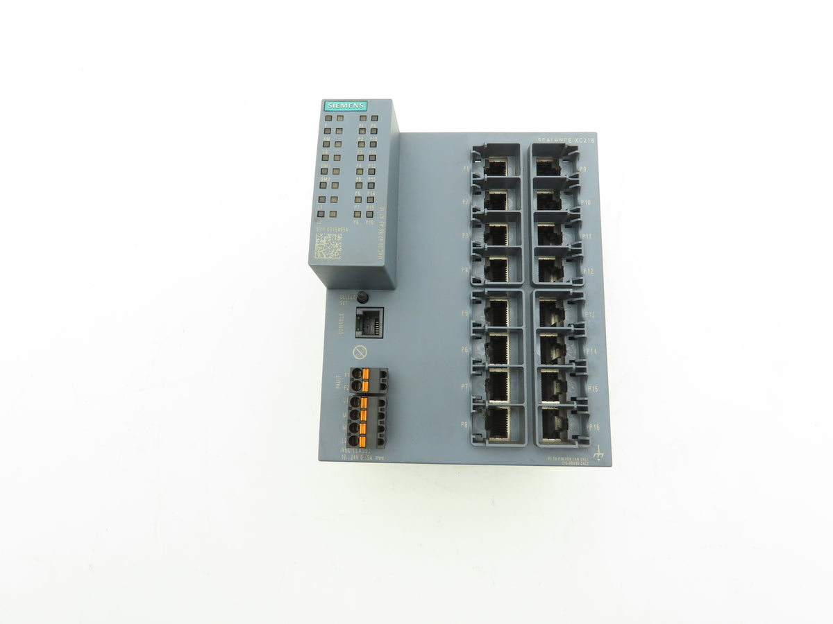 Siemens 6GK5 216-0BA00-2AC2 SCALANCE XC216 SIMATIC Industrial Ethernet Switch