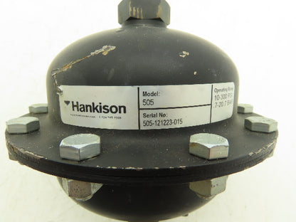 Hankison 505 Pneumatic Condensate Drain Trip-L-Trap 10-300 PSI 3/4"x 1/2"NPT