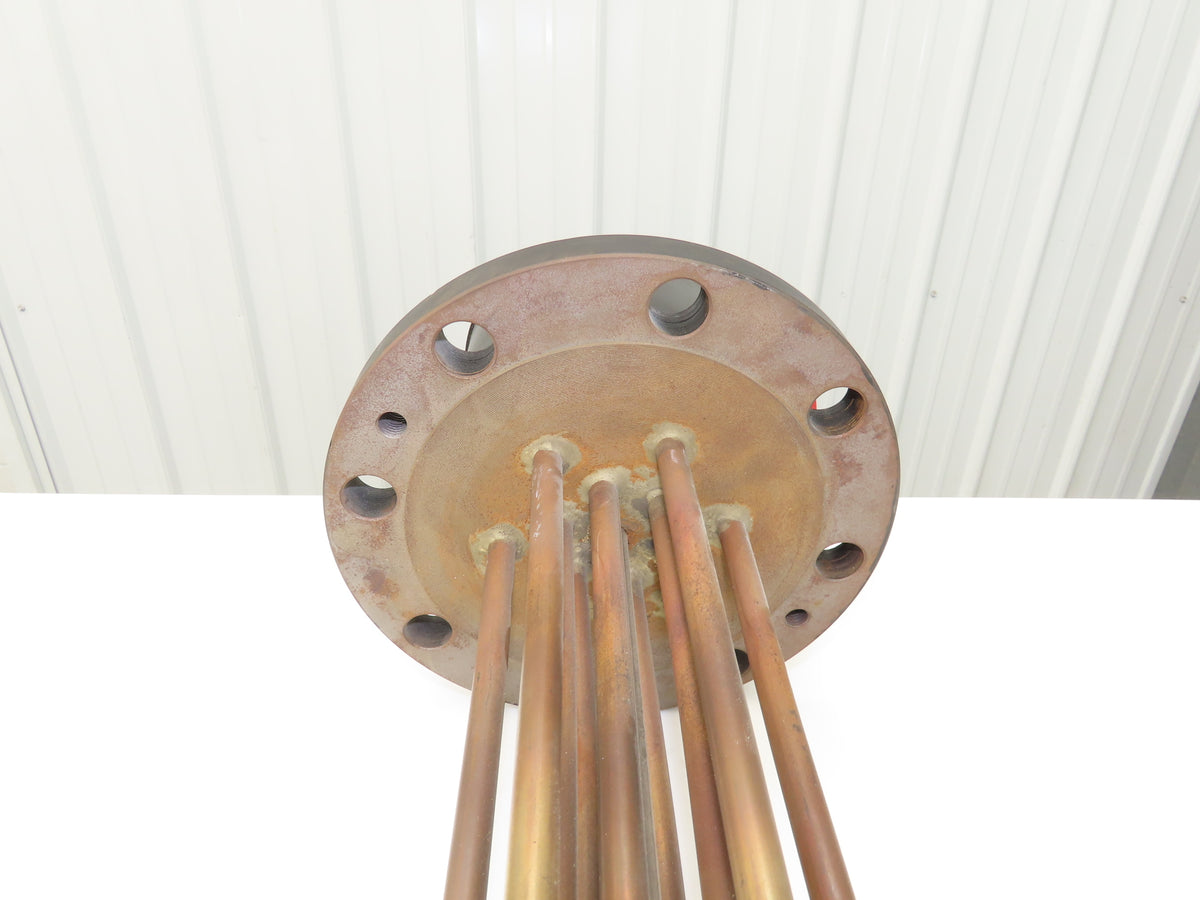 Durex Industries BC665921 Flanged Immersion Heater 24kw 480V 3PH 33"Tubes 10"OD