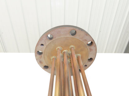 Durex Industries BC665921 Flanged Immersion Heater 24kw 480V 3PH 33"Tubes 10"OD