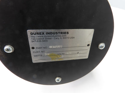 Durex Industries BC665921 Flanged Immersion Heater 24kw 480V 3PH 33"Tubes 10"OD