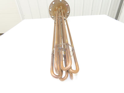 Durex Industries BC665921 Flanged Immersion Heater 24kw 480V 3PH 33"Tubes 10"OD