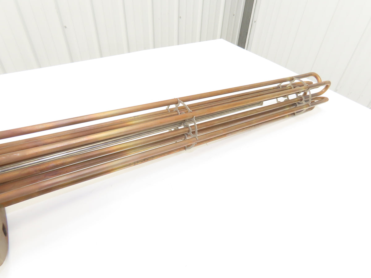 Durex Industries BC665921 Flanged Immersion Heater 24kw 480V 3PH 33"Tubes 10"OD