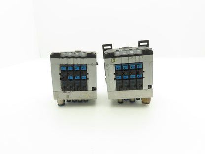 Festo CPV14-GE-MP-4 Pneumatic 4 Station Solenoid Valve Manifold 161361 Lot of 2
