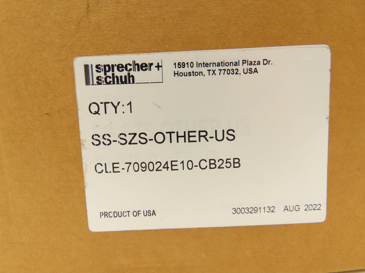 Sprecher + Schuh Ecombo Combination Motor Starter 24VDC 2.5A 200-575V 0.5-1.5Hp