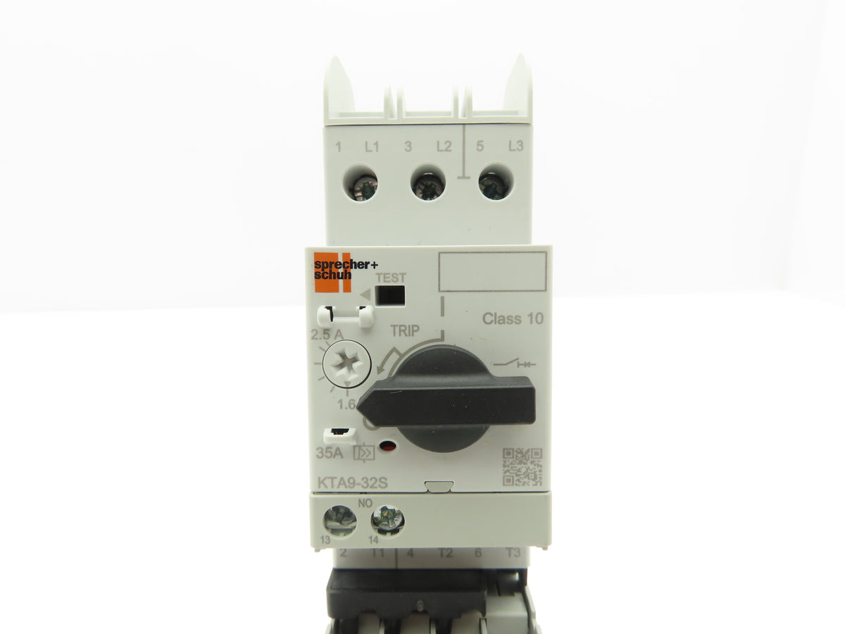 Sprecher + Schuh Ecombo Combination Motor Starter 24VDC 2.5A 200-575V 0.5-1.5Hp