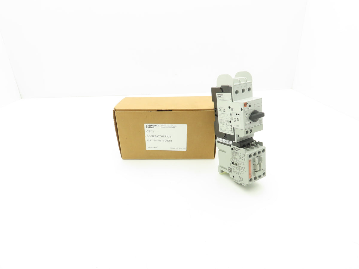 Sprecher + Schuh Ecombo Combination Motor Starter 24VDC 2.5A 200-575V 0.5-1.5Hp